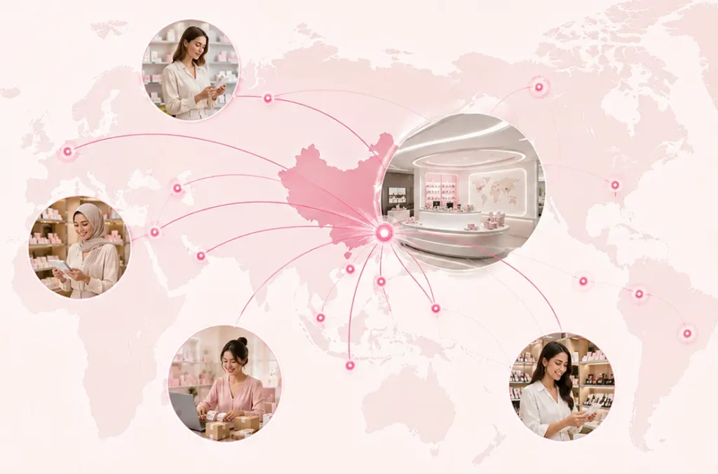 Global colored contact lens distributor partnership